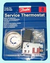 27FR3022 Termostato para enfriador de bebidas Danfoss Nº8, 077B7008, tipo ranco VG7, K50