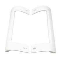 35BE0008 Kit de dos (2) tiradores puerta frigorifico Beko, Saivod 4321270300