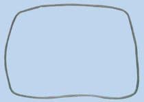 37BS0005 Guarnición junta goma puerta de horno Balay 3HC503NP/.01