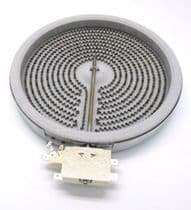 40CU2002 Placa radiante de vitroceramica universal 160,5mm 1200W original Ego- CEKA High Light, TEKA TB630VR01, ZANUSSI 949591555ZKT621LX