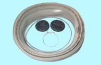 55AR0013 Goma de escotilla puerta de lavadora Indesit, AristonDiámetro 30 cm