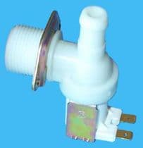 62AB002 Electrovalvula universal para lavadora 1 via 15mm 90º