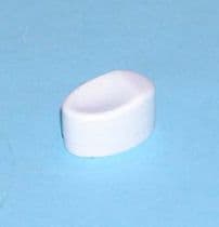 73AR0039 Embellecedor de pulsador Ariston, Indesit WG1038TX, BLANCO