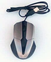 ACI-0M3 Ratón óptico USB Bluegood 3 botones y rueda color negro