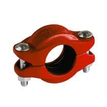 Acoplamiento rígido ranurado rojo 4" 114,3mm