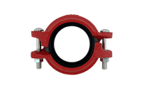 Acoplamiento rápido ranurado rojo 2" 60,3mm