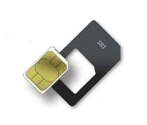 ADAP-TT02 Adaptador de tarjeta telefónica nano SIM a SIM o mini SIM
