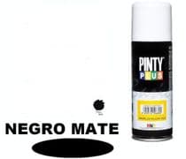 AER-P141 Aerosol Spray de pintura color Negro mate 270CC