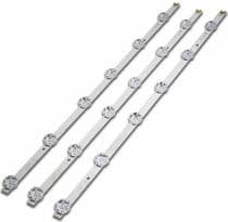 AGF78400001 Kit 3 barras de LED LG 32" 2 LGIT A + 1 LGIT B
