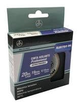 AM-40N Cinta aislante de alta calidad Negra PVC 19mm x 20 metros