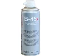 B-45F Aerosol de aire comprimido limpiador a gas por presión sin residuo DUE-CI 400mL