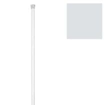 Barra Baño Recta Extensible 18 mm. (1,23-2,16) Blanco