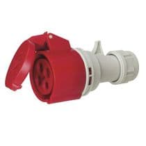 Base Aerea Industrial Trifasico Enchufe Cetac hembra 16A 380V 3P + TIERRA