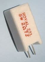 BCV-5-3R9 Resistencia bobinada vitrificada 3,9 ohmios 5W