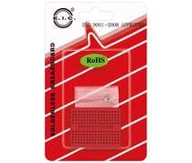 BP-017 Bandeja de pruebas de 170 puntos de contactos color rojo