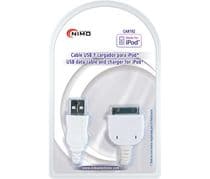 CAR-192 Cable USB datos y carga para iPOD, iPAD y iPHONE