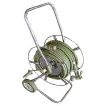 Carro Portamangueras Metál con Ruedas 30 metros manguera