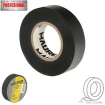 Cinta Aislante PVC Profesional 25 metros x 19 mm x 0,13 mm espesor Color Negra