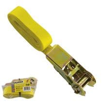 Cinta Amarre Con Ratchet Ancho 25mm x Longitud 5 Metros 1 Pieza
