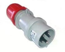 Clavija Cetac Enchufe Industrial Trifasico 5 pines 16A 380V 3 polos + Neutro + Tierra