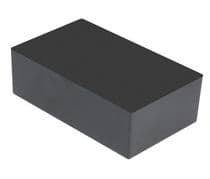 CM-022 Caja universal para montajes de plastico ABS negra 200x110x65mm