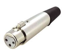 CNA-1515 Conector XLR tipo Canon hembra aereo 3 contactos