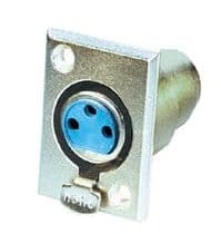 CNA-1525 Conector base XLR (cannon) hembra 3 pin. E-S25K