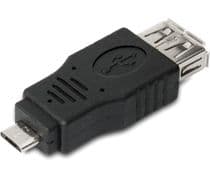 CON-514 Adaptador USB "A" hembra a Micro USB con función OTG t.móviles