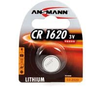 CR-1620A Pila de Litio tipo botón CR1620 ANSMANN