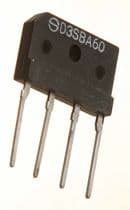 D15XB60 Puente de diodos rectificador 600V 15A