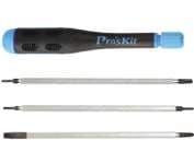 DES-1082 Juego destornilladores reversibles de punta imantada