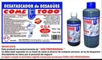 Desatascador Liquido Profesional Come todo 1 Kilo
