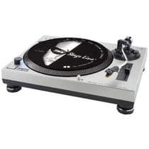 DJP-102/SI Plato giradiscos (tocadiscos) reproductor Hi-Fi estéreo Stage Line