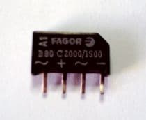 FB80C2000 Puente rectificador de diodos 80V/2A FAGOR B80C2000/1500