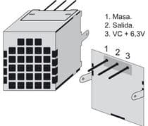 FD-060 Receptor de infrarrojos preamplificado