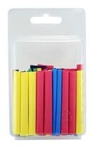 FUTE-005K Pack de fundas termo-retráctiles surtido de 44 tubos x 60mm