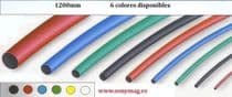 FUTE-095 Funda termoretractil poliolefina 9,5mm x 1200mm color: