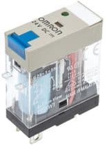 G2R-1-SNI24DC Relé OMRON 24Vcc 1 circuito conmutado 10A con terminales faston LED verde