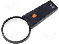 HRV-006/75 Lupa de mano con luz LED 75mm de diametro