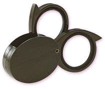 HRV-1005 Lupa plegable de bolsillo doble de 25mm de diametro