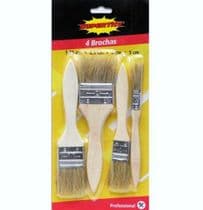 HRV-3111 Set de 4 brochas de pintar SUPERTite