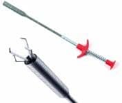 HRV-328 Garra mecánica en varilla metálica flexible de 265mm