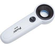 HRV-6613 Lupa de mano de 22 aumentos con luz LEDs