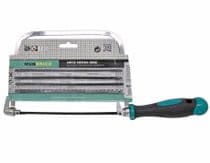 HRV-73999 Mini sierra de arco multiusos con 5 hojas de corte