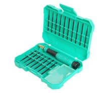 HRV-7659 Estuche destornillador con 17 puntas de precisión