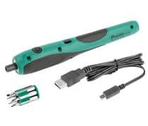 HRV-7665 Destornillador electrico portatil recargable por USB