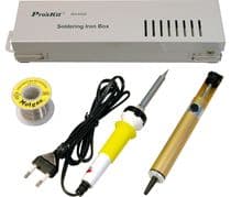 HRV-KIT4020 Kit de soldadura con estuche metálico