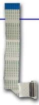 IE27007 Cables lvds cinta conexión 30P/300 P=1mm. LVDS (MB25) 19820