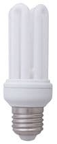 ILUM-20273 Bombilla bajo consumo 3U, 20W. E27, luz día