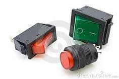 Interruptores, pulsadores